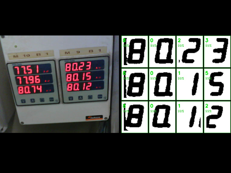 Lectura automática de displays